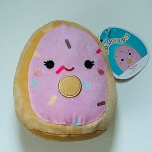 NEW!! Original Squishmallows Dabria Donut Foodie Squad Plush- 5” (NWT)